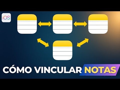 Cómo vincular notas juntas en macOS