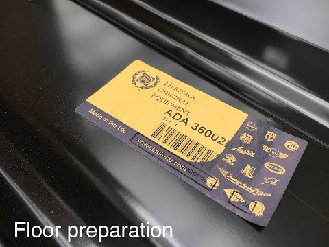 Classic Mini Restoration 1989 Episode 8 - Floor Preparation