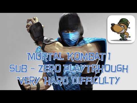 Mortal Kombat Very Hard Playthrough - Sub Zero