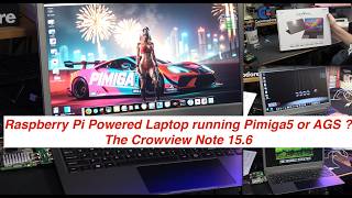 Pimiga or AGS on a Laptop Powered by A Raspberry Pi 5!!