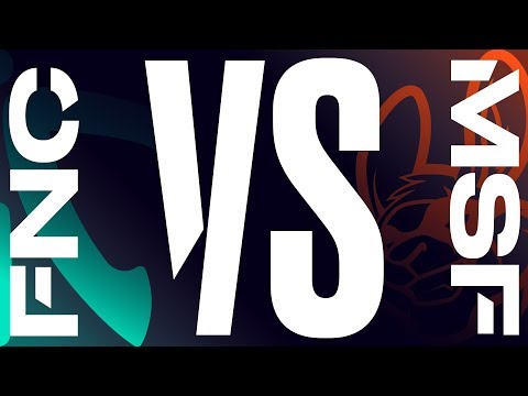 FNC vs. MSF - Week 1 Day 2 | LEC Spring Split | Fnatic vs. Misfits Gaming (2020)