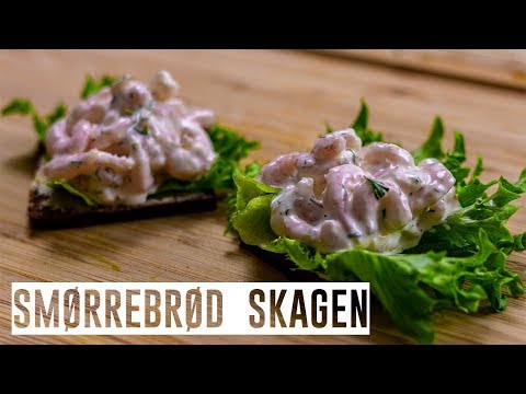 🥪Smørrebrød  Skagen🍤