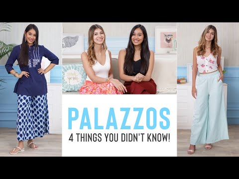 What To Wear With Palazzo Pants