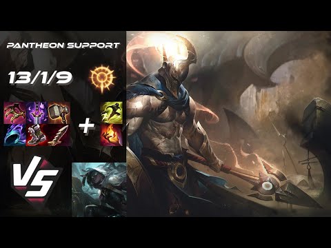 SUPPORT Pantheon vs Senna - EU Grandmaster Patch 25.S1.3