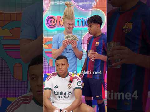 Haaland Found Mbappé’s Real Motivation 😂💸 #parody #football #haaland