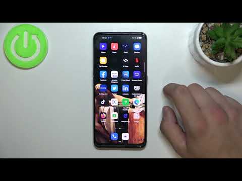 How to Remove/Restore Phone Icon from/to Home Screen on OPPO A94 - Adjust Screen Icons