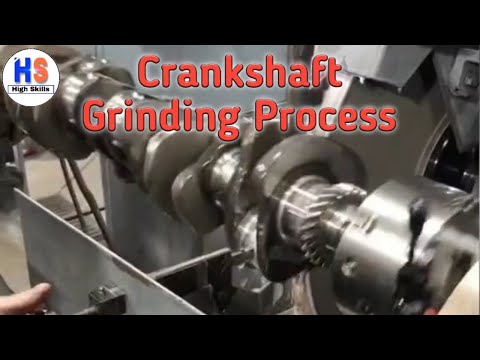 Crankshaft Grinding Process