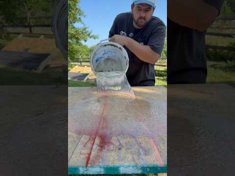 Don’t let the wrong chalk ruin your project 👎 #chalkline #learn #stains #deck #siding