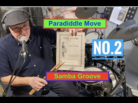 Paradiddle Move - Samba Groove PART 2 (full lesson)