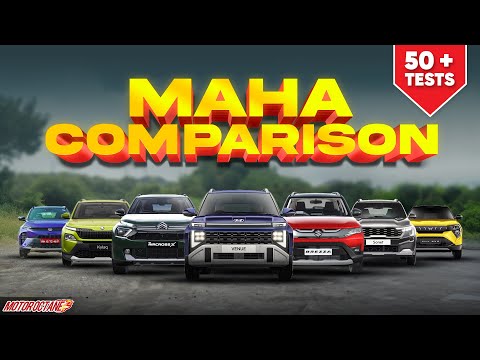 Hyundai Venue vs Tata Nexon vs XUV 3XO vs Sonet vs Maruti Brezza vs Kylaq vs Aircross X 