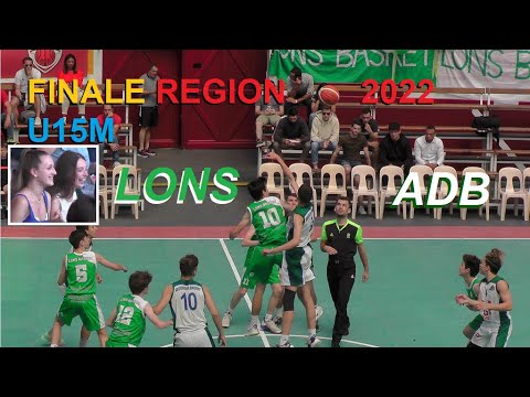 Finale Région1 U15M ADB vs Lons
