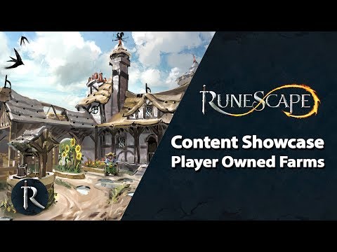 RuneScape Content Showcase - Player Owned Farms, Quest Points, Avatar rework & Clan improvements