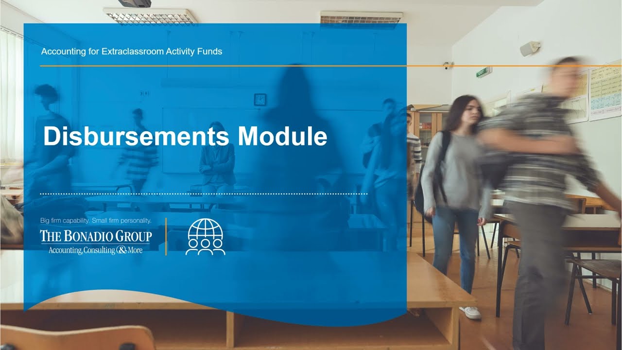 ECA - Disbursements Module