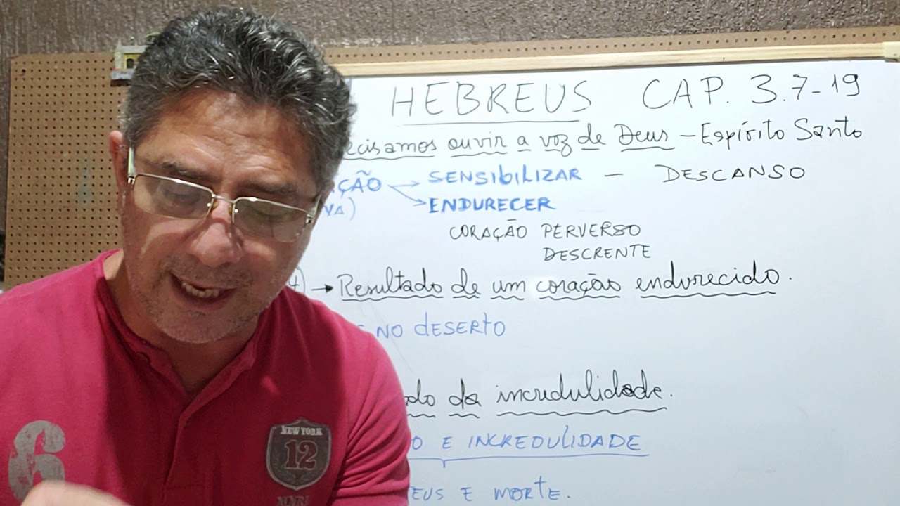 HEBREUS 3. 7-19. OUÇA A VOZ DE DEUS!