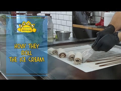 HOW TO ROLL THE ICE ROLL ON RHODES, GREECE