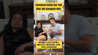 Download lagu Funny moment when a brother-in-law gets pranked while sleeping by his sister-in-law ‼️‼️ #lol #fu... mp3