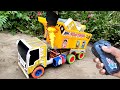 How To Make Remote Control DUMPER TRUCK At Home Part 2 RC Hydraulic DUMPER TRUCK Dj With Matchbox