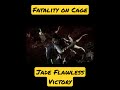 Jade Fatality On Cage And Flawless Victory Mortal Kombat 11 Shorts