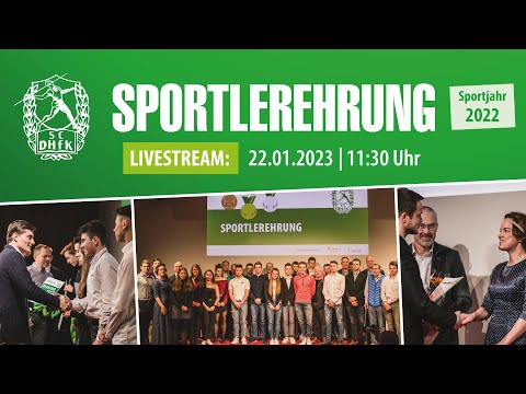 SC DHfK   -  Sportlerehrung   -  Sportjahr 2022