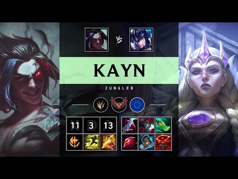 Kayn Jungle vs Sejuani - EUW Grandmaster Patch 25.05