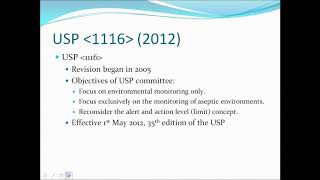 Microbiological environmental monitoring - a review of current standards