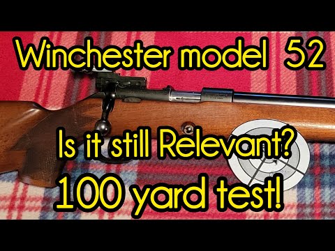 Winchester Model 52. Is The KING of 22s DEAD?  100 yard test!