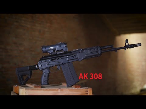 Russian maker's new AK 308 by Kalashnikov.