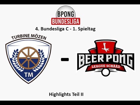 BPBL - 4. Bundesliga C - 1. Spieltag - Beerpong League Schääd vs Turbine Mözen - Highlights Teil II