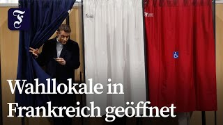 Kommunalwahlen: Politischer Stimmungstest in Frankreich