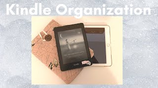 Kindle organization | How I organize with kindle collections and manage them