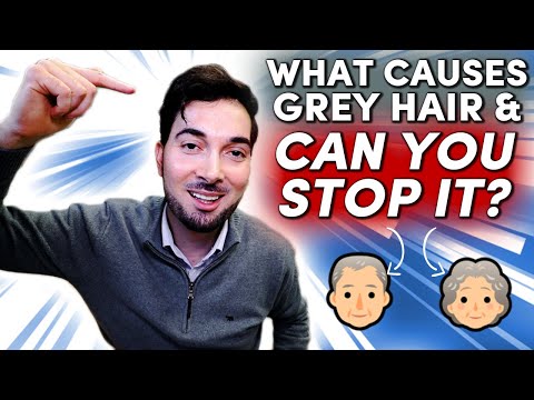 Grey Hair | How To Stop Grey Hair | What Causes Grey Hair White