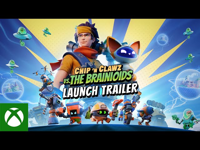 Video - Chip ‘n Clawz vs. The Brainioids (PC)