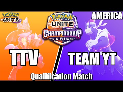 TTV vs Team YT - PUCS NA May Qualification Match - Pokemon Unite Tournament