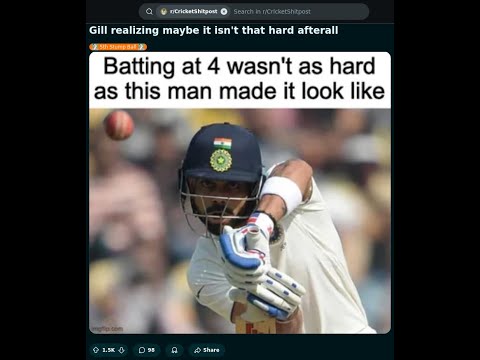 Gill realizing maybe it isn't that hard afterall