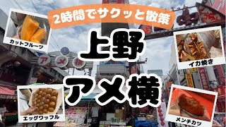《Ameyoko Ueno》A quick 2-hour stroll around Ameyoko Ueno