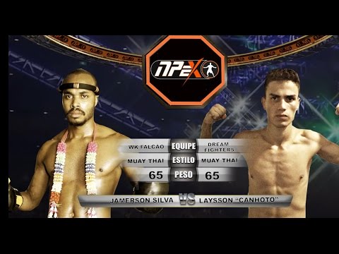 Luta de Muay Thai  NP FIGHT NIGHT EXTREMO : Jamerson Silva X Laysson "Canhoto"