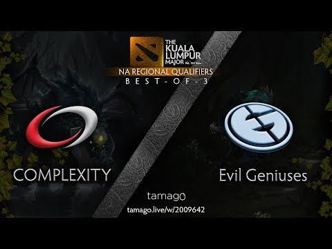 Evil Geniuses vs Complexity Game 3 (Bo3) The Kuala Lumpur Major Regional Qualifiers