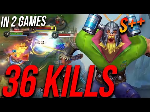 WILD RIFT OLAF IS BROKEN 36 KILLS IN 2 GAMES