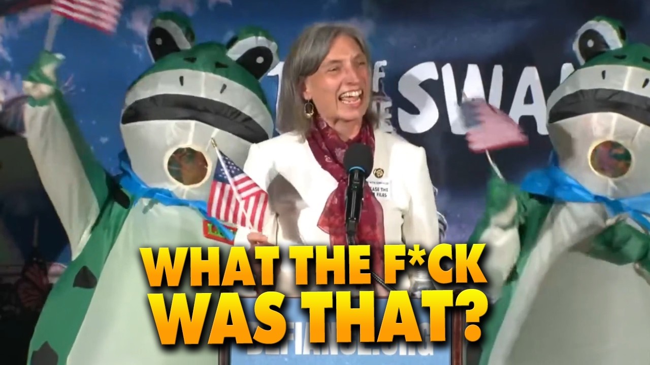 Let's check in on the Democrats' counter-event to Tru--- WAIT, THE F*CK IS GOING ON?!