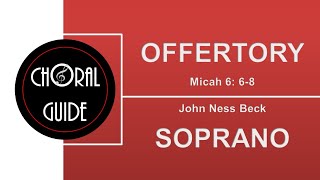 Offertory - SOPRANO | John Ness Beck
