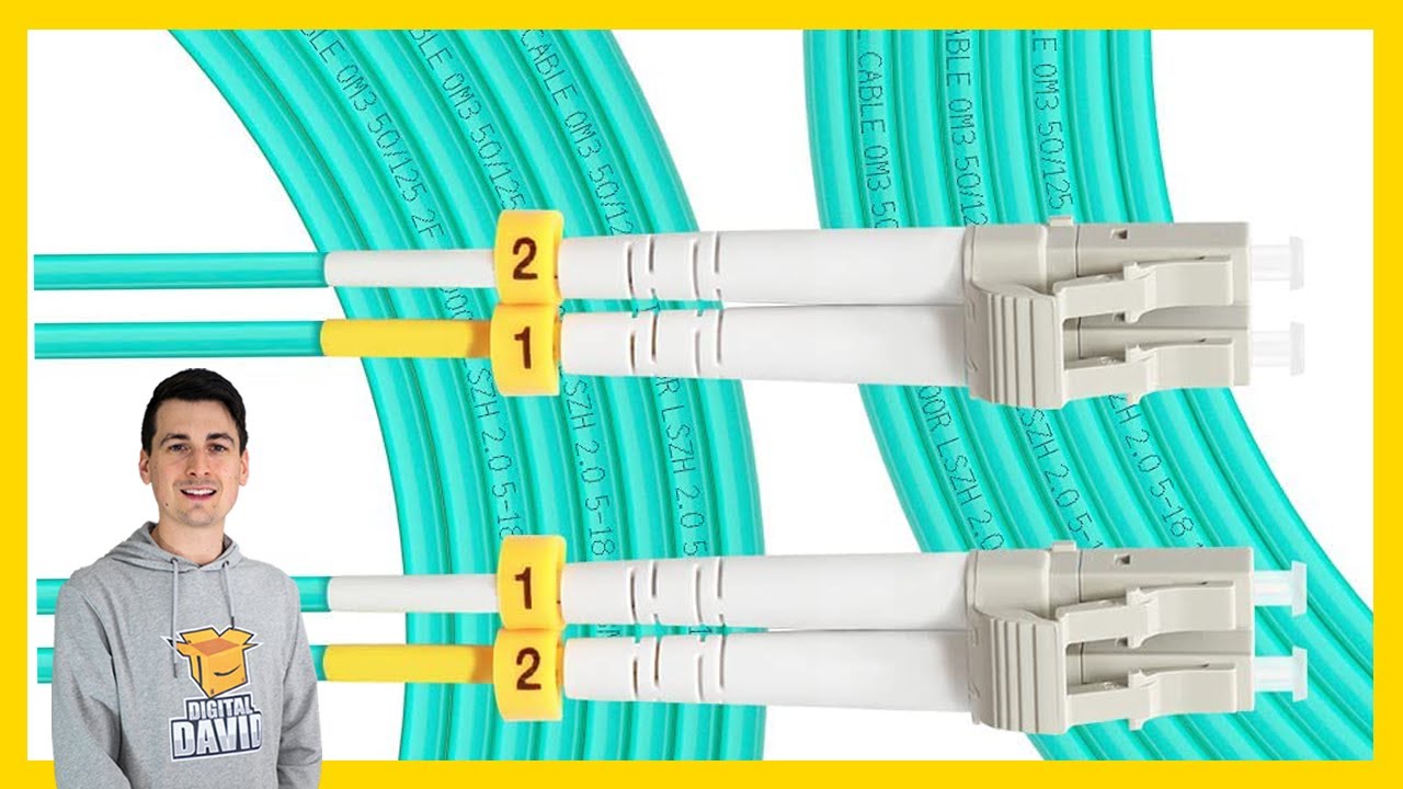 LC to LC Fiber Optic Patch Cable // Unboxing And Review