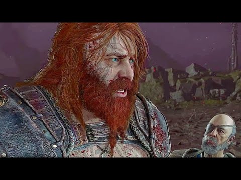God of War 5 Ragnarok - Odin Disrespecting Thor (Odin Roasting Thor Scenes) PS5