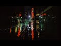 4K ASMR Heavy Rain Walk at Night | Osaka Japan | Rain Ambience Sounds Relax Sleep Study Work Stress