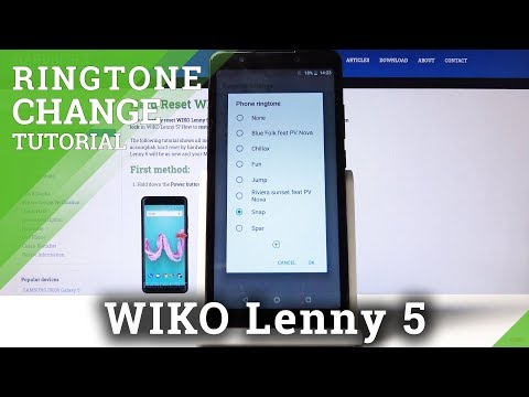 How to Change Ringtone in WIKO Lenny 5 – All Ringtones