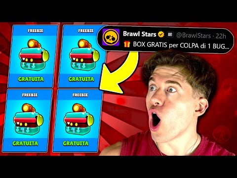This bug gives you a Glowbert Box! | Brawl Stars ITA