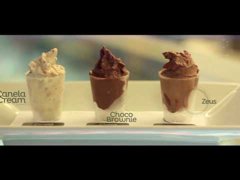 Degustação Gelateria Copos Gelato Bar