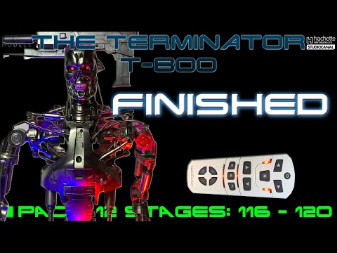 DOKONČENÍ STAVBY Terminator T-800, Big Scale Model  od Agora Models - Pack: 12, Stages: 116 - 120