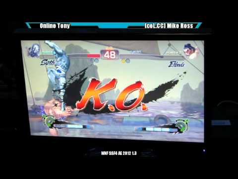 WNF SSF4AE 2012 1.3 Online Tony vs [coL.CC] Mike Ross