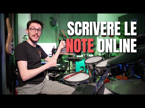 SCRIVERE le NOTE della BATTERIA è FACILE e GRATIS! // GrooveScribe TUTORIAL