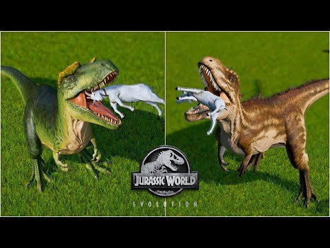 All Dinosaurs vs GOAT | Jurassic World Evolution